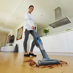 Пилосос Black+Decker Smart Tech SVJ520BFS сіро-синій - мініатюра 5