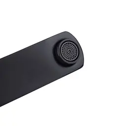 Змішувач для ванної Kroner KRP Edelstahl Kubus - SCH060 CV025652 Чорний матовий - мініатюра 5