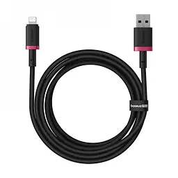 Кабель Baseus Dura Series Fast Charging Lightning 2.4A (2m) black/red (P10377801U01-03) - мініатюра 8