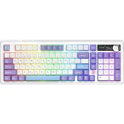 Клавіатура Ajazz AK980 V2 Maillard Switch Purple/White/Blue (AK980-V2-M-PWB)