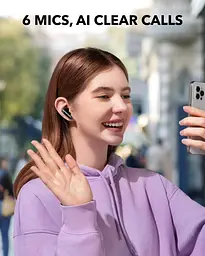 Навушники Anker Soundcore P40i Black (Adaptive ANC, швидка зарядка) - мініатюра 6