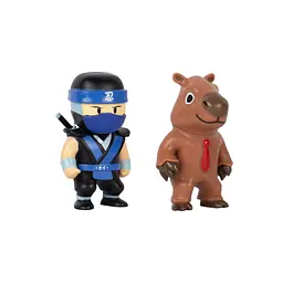 Набір колекційних фігурок Stumble Guys Ніндзя Кай і Капібара 2 шт. х 6 см (SG2015-9) - мініатюра 3