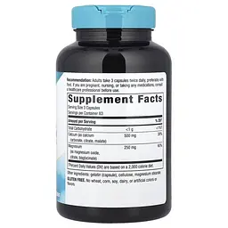 Кальцій та магній Nature's Way Calcium & Magnesium, 250 капсул для підтримки кісток, зубів - мініатюра 2
