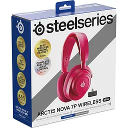 Ігрові навушники SteelSeries Arctis Nova 7P Gen 2 for PlayStation Magenta (61746) [160355] - мініатюра 8