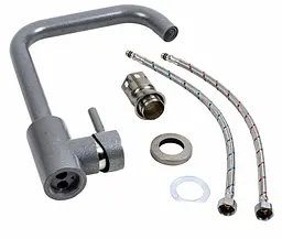 Змішувач для кухні VALESO NS02B (3008B-NA) Сірий мусон (SP000047985) - мініатюра 2