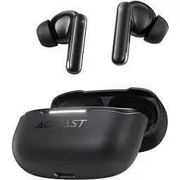 Навушники TWS Acefast W5 hybrid noise reduction black - мініатюра 5