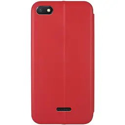 Шкіряний чохол-книжка Classy для Xiaomi Redmi 6A Червоний - мініатюра 4