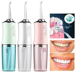 Іригатор портативний Oral Irrigator 3 режими роботи, 2 насадки - мініатюра 7