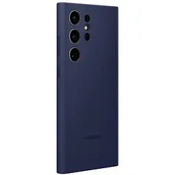 Оригінальний силіконовий чохол Samsung Silicone Case для Samsung Galaxy S23 Ultra Navy EF-PS918TNEGRU - мініатюра 8