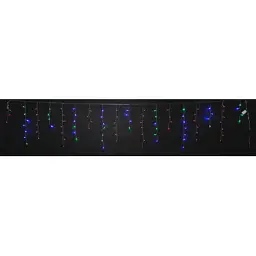 Гірлянда Delux ICICLE С 100 LED 3.2х0.7 м Теплий білий/Прозорий IP20 (90015255) - мініатюра 3