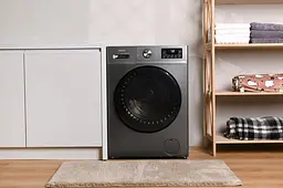 ARDESTO Пральна машина фронтальна, 6кг, 1200, А++, 45см, дисплей, пара, сірий - мініатюра 2