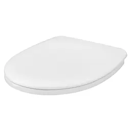 Сидіння для унітазу Cersanit Cersania (Delfi/Moduo) duraplast Soft Close K98-0239, Білий - мініатюра 3