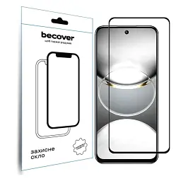 Скло захисне BeCover Tecno Spark 30 (KL6) Black (712500)