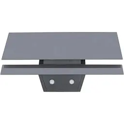 Витяжка декоративна Minola HVS 9412 GR 850 LED сіра - мініатюра 4