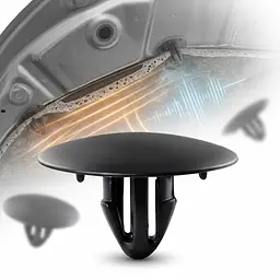 Кліпса для обшивки капота тепло-шумоізоляція Toyota 90467-09050 90467-09118 (C0665)