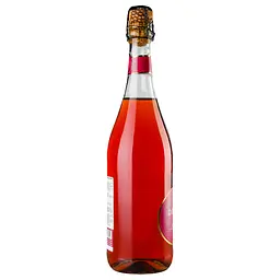 Вино ігристе Decordi Lambrusco Rosato Amabile, рожеве, напівсолодке, 8%, 0,75 л - мініатюра 2