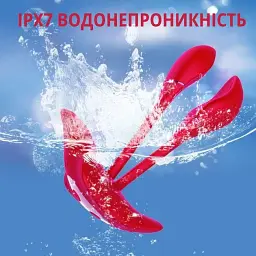Вібратор-метелик I’MCUM TripleTease з 3 моторами та додатком для смартфону (IM-KCD211) - мініатюра 7