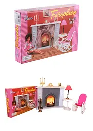 Меблі для ляльок Gloria камін 96006 - мініатюра 2