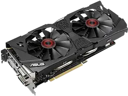 Відеокарта GeForce GTX 970 4GB Asus Strix DirectCU II (STRIX-GTX970-DC2-4GD5) Б/В
