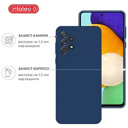 Чохол до мобільного телефона Intaleo SoftShell Samsung Galaxy A72 Blue (1283126563119) - мініатюра 3