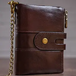 Чоловічий шкіряний гаманець Vintage 8,5х12х3 см acs0015300 - мініатюра 3