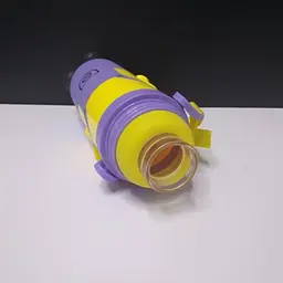Термос для води напоїв дитячий Міньйон 0.33 л жовто-фіолетовий A-PLUS H-194 - мініатюра 3