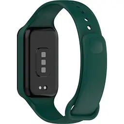 Ремінець ArmorStandart Silicone для Mi Band 8 Active / Redmi Smart Band 2 Dark Green [ARM73996] [103393] - мініатюра 3