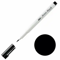 Маркер-пензель Marvy Artist Brush чорний 1100