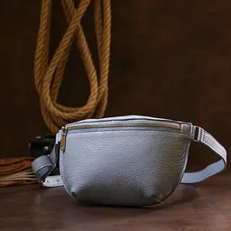 Шкіряна жіноча сумка бананка Shvigel 23х13х5 см sum0020209 - мініатюра 6