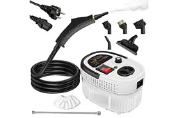 Відпарювач Steam Cleaner для дому 2500 Вт • Багатофункціональний пароочисник з насадками HX-860