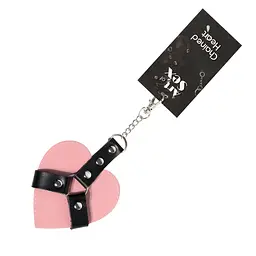 Брелок на карабіні для ключів Art of Sex Chained Heart, Рожевий Art of Sex SX2244 102506 - мініатюра 2