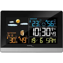Метеостанція Technoline WS6455 Black/Silver (WS6455)