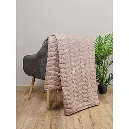 Покривало Home Line Belive стьобане (бежевий) 210х240 (183988) - мініатюра 2