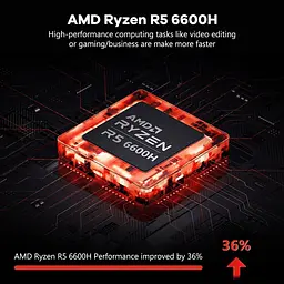 Ноутбук NIMO N153 R5 6600H/32GB/1TB Grey [137451] - мініатюра 3