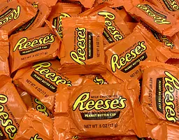 Цукерки Reese's Milk Chocolate Peanut Butter Cups Snack Size 552 г - мініатюра 3