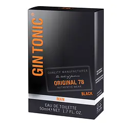 Туалетна вода для чоловіків Original 78 Black Gin Tonic 50 мл - мініатюра 2
