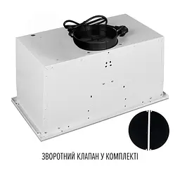 Витяжка повновбудована PERFELLI DESIGN FILINI 5 BIANCO - мініатюра 13