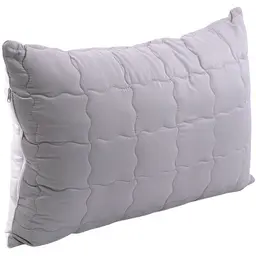 Набір подушок Руно Grey White силіконових 50х70 см 2 шт. (К_Н310.52_Grey White)