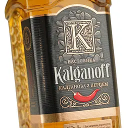 Настоянка Kalganoff Калганова з перцем 40% 0.5 л - мініатюра 5