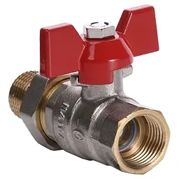 Кран кульовий прямий з американкою Solomon 1/2″ посилений 0021042 - мініатюра 3