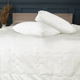 Літній постільний комплект MirSon Line Satin Premium Moko White з евкаліптовим волокном Дитячий (2200010982640) - мініатюра 5