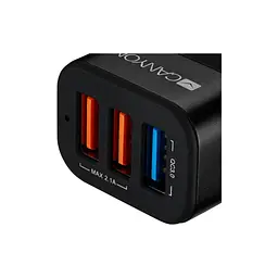 Зарядний пристрій Canyon Universal 3xUSB car adapter (CNE-CCA07B) - мініатюра 3