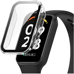 Чохол-накладка DK для Xiaomi Redmi Smart Band 2 Пластик Gloss Glass Full Cover (015558) (clear) - мініатюра 3