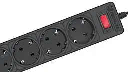 Сетевой фильтр Real-EL RS-Protect 505 5 м Black (EL122300046) - миниатюра 3
