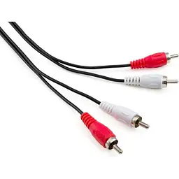 Кабель мультимедійний 2xRCA M to 2xRCA M 1.8m Vinga (VCP2RCA1.8)