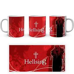 Кухоль GeekLand Hellsing Хелсінг Алукард HLS 02.04 330 мл білий - мініатюра 4