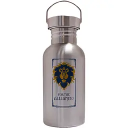 Пляшка World of Warcraft Alliance Canteen Steel Bottle (Варкрафт)
