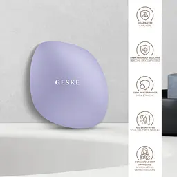 Щітка для обличчя GESKE Facial Brush 4 в 1 фіолетова - мініатюра 7
