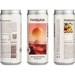 Напиток слабоалкогольный среднегазированный Pangaia Mango Blossom 5% 0.33 л ж/б - миниатюра 2