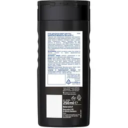 Гель для душу Nivea Men Deep Clean 250 мл - мініатюра 2